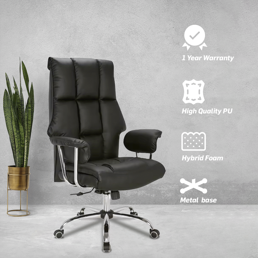 Everfurn Emperor High Back Office Chair