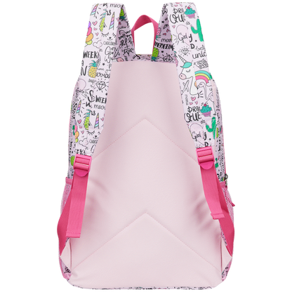 Quest Unicorn Weekend 4-Piece BTS Backpack Combo - Pink