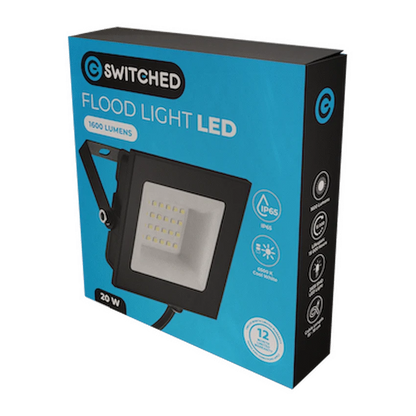Switched 20w LED Flood Light
