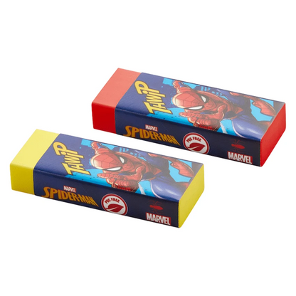 Spiderman 2 Pastel Primary Erasers. Multi