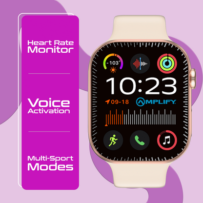 Amplify Challenge Series Square Smartwatch - Gold