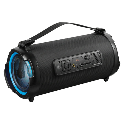 Volkano Apogee Series Bluetooth Speaker with RGB Lighting and Karaoke/Mic Input