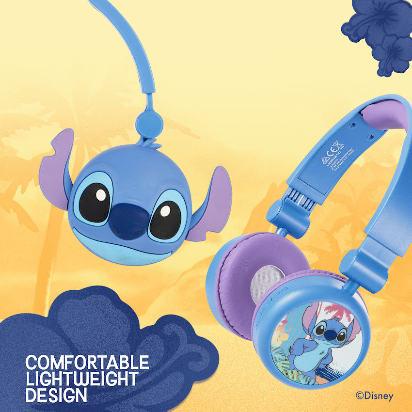 Stitch Bluetooth Padded Headphone with Removable Cups