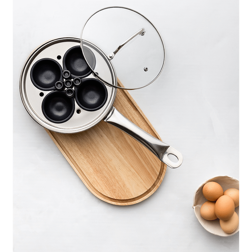 Legend Prof Chef 20cm 4 cup Egg Poacher ( Order in Qty of 1)