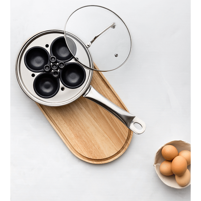Legend Prof Chef 20cm 4 cup Egg Poacher ( Order in Qty of 1)