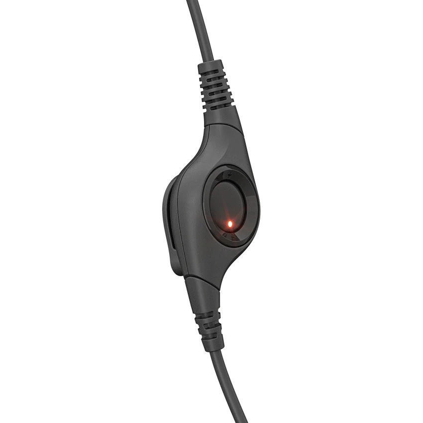 Logitech(R) H390 USB Computer Headset - Midnight Black