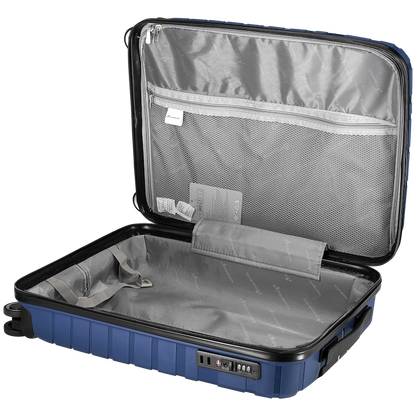 Travelwize Java PP 4-Wheel Spinner 55cm Luggage - Azure
