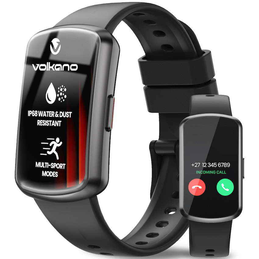 Volkano Ayla Collection Fitness Smartwatch - Black