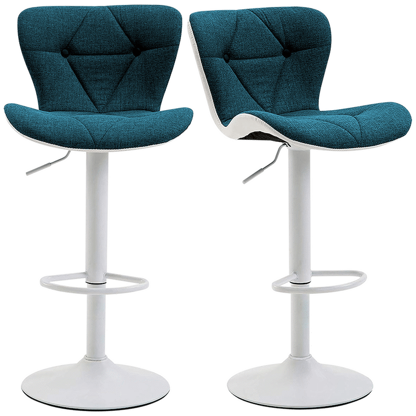 Everfurn Halter Bar Stool - Blue (2 Pack)