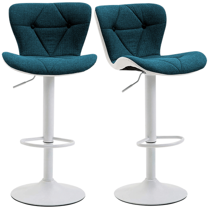 Everfurn Halter Bar Stool - Blue (2 Pack)