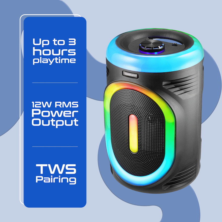 Amplify Spark Series 8" Party Speaker with Wireless Mic