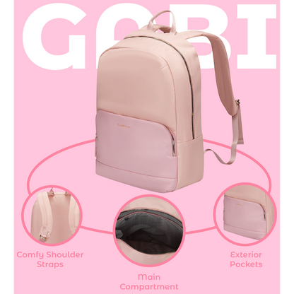 SupaNova Gabi 15.6" Laptop Backpack - Pink
