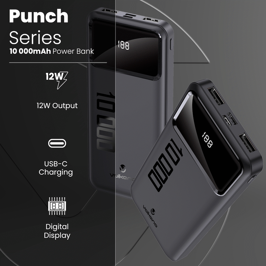 Volkano Punch Series 10000mah Power Bank