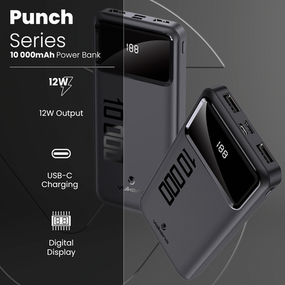 Volkano Punch Series 10000mah Power Bank