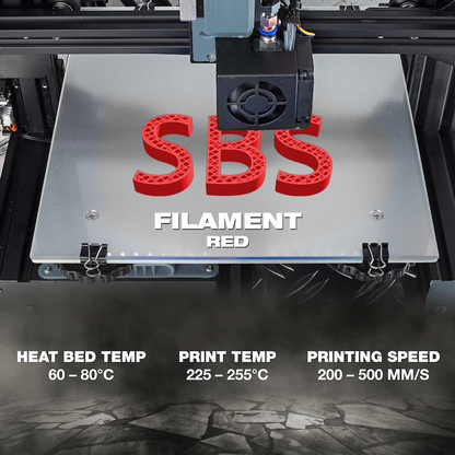 SA Filament SBS Filament - Red 1kg