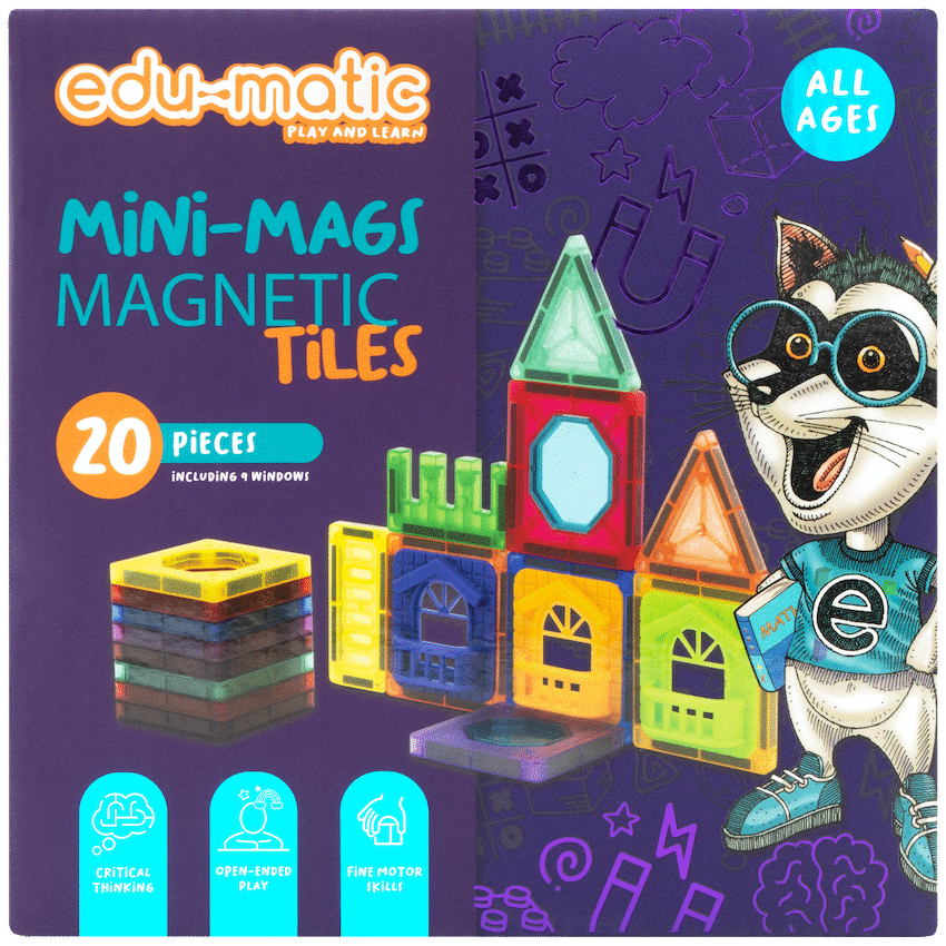 20 Magnetic Tiles and Windows