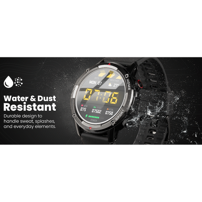 Volkano Power Series Smart Watch - Black