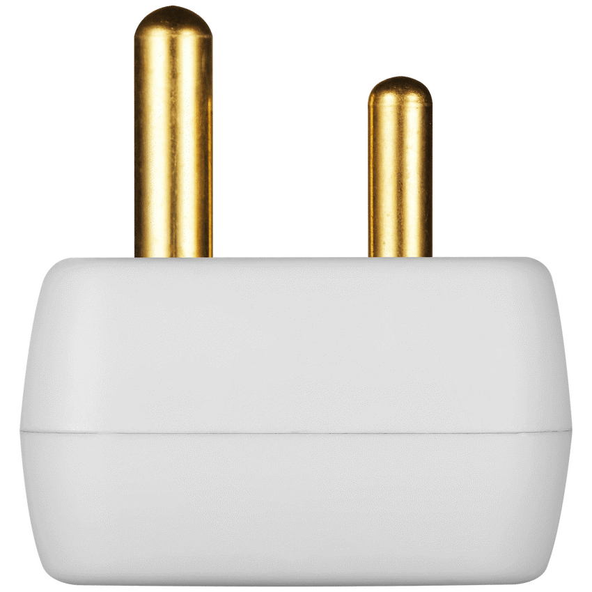 Switched 4-Way Medium Surge Adaptor with Schuko - White