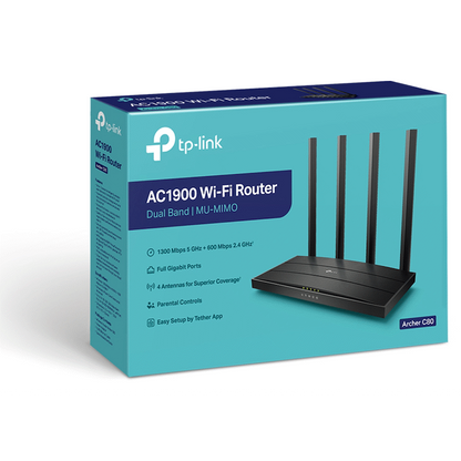 TP-Link Archer C80 AC1900 Dual-Band Wi-Fi Router