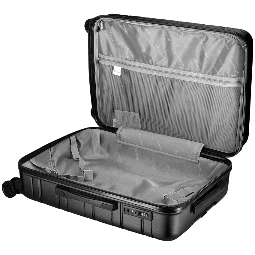 Travelwize Cabana ABS 4-Wheel Spinner 65cm Luggage - Black