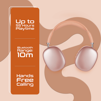 Amplify Stellar Series Bluetooth Headphones - orange
