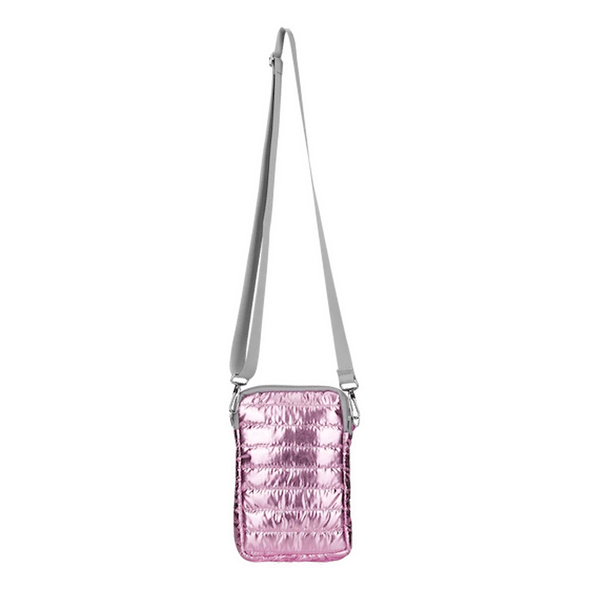 Quest Puffer Cross Body Bag - Pink