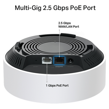 TP-Link Deco X50-POE (3-Pack) AX3000 Whole Home Mesh Wi-Fi 6 System with PoE