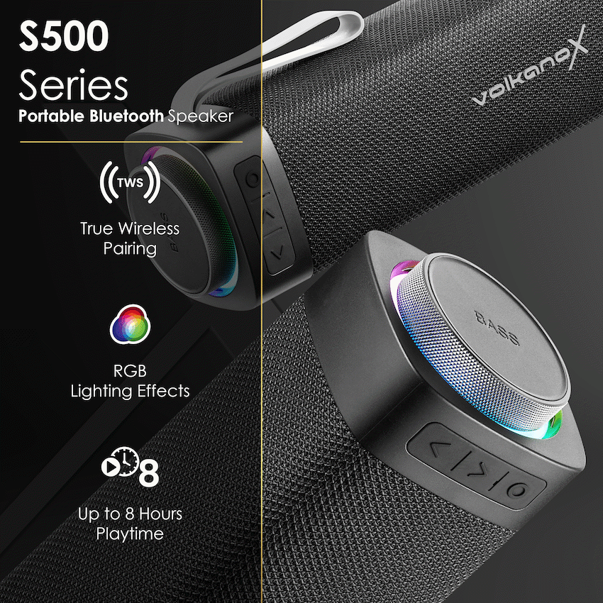 VolkanoX S500 Portable Bluetooth Speaker