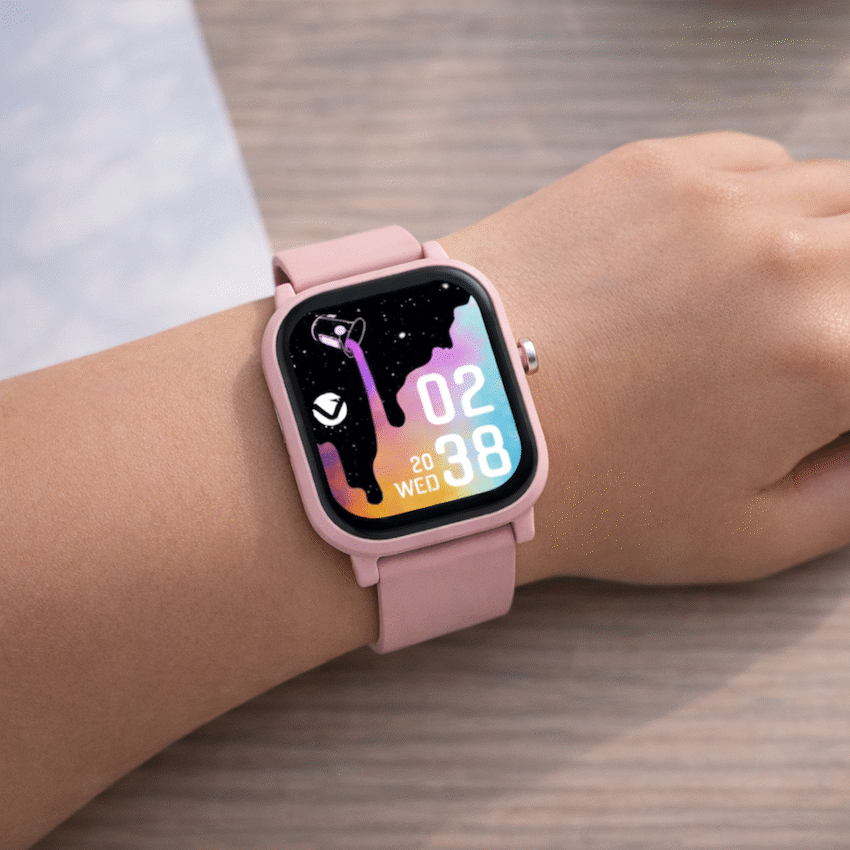 Volkano Vivo Series Kids Smart Watch - Pastel Pink