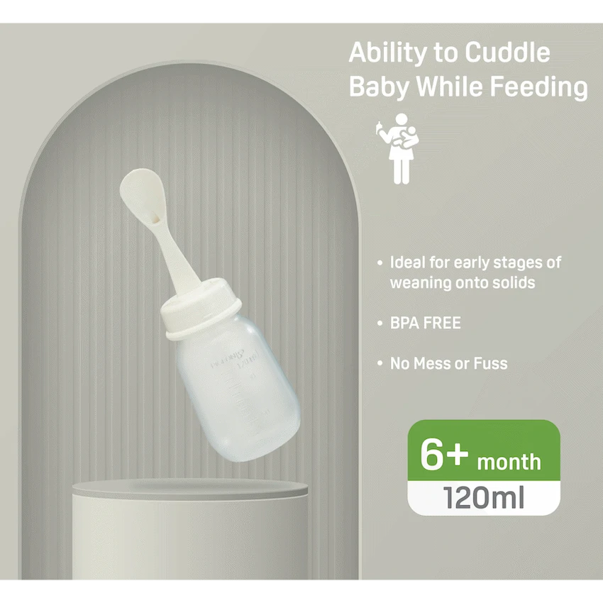 Pigeon - Weaning Bottle + Spoon (D328)