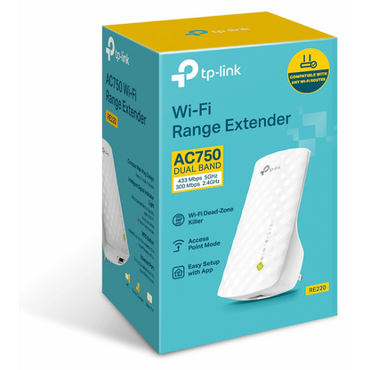 TP-Link RE220 AC750 Wi-Fi Range Extender