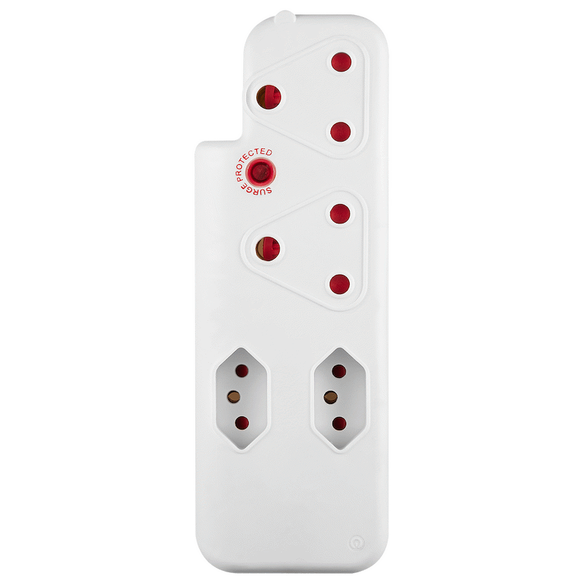 Ellies 4-Way Surge Adaptor - WT