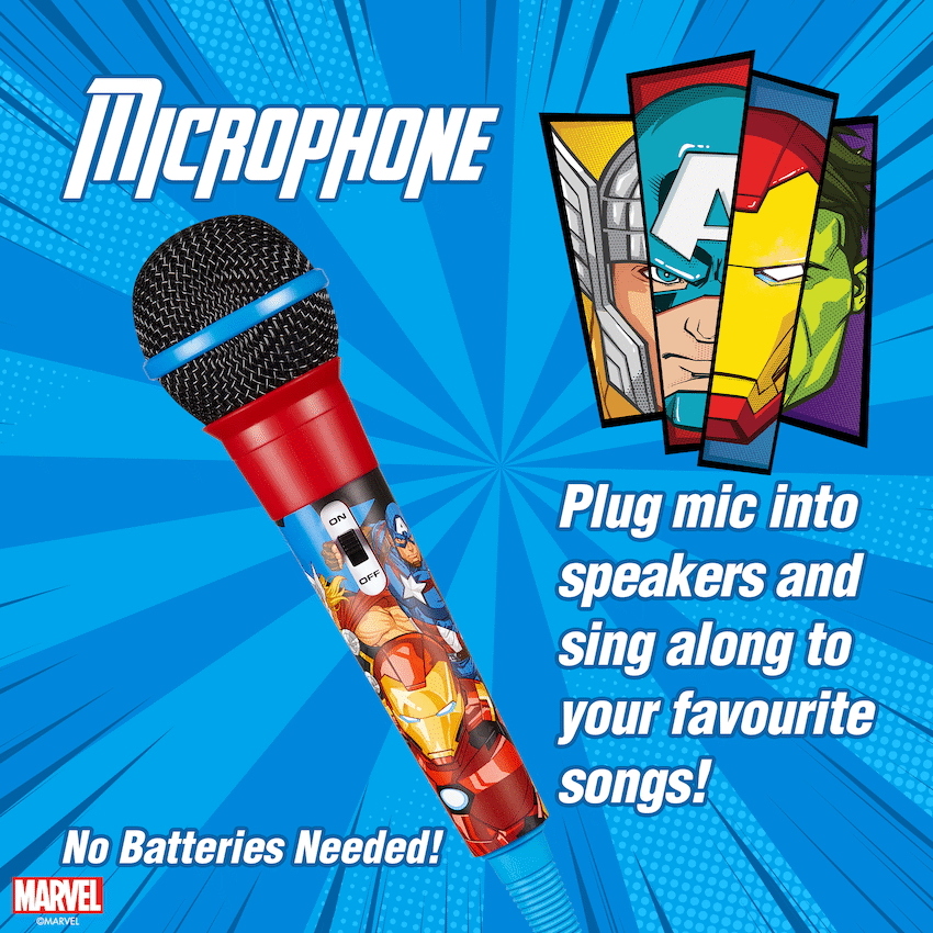 Marvel Avengers Auxiliary Microphone