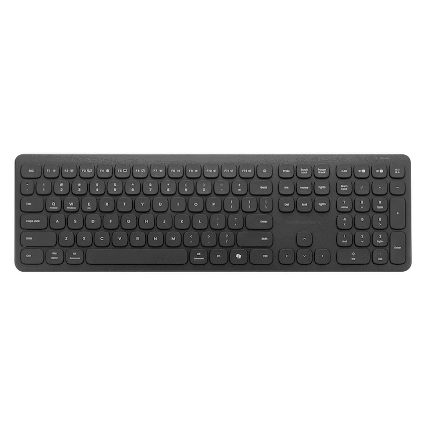 VolkanoX Ignite Bluetooth Wireless Keyboard and Mouse Combo - Graphite