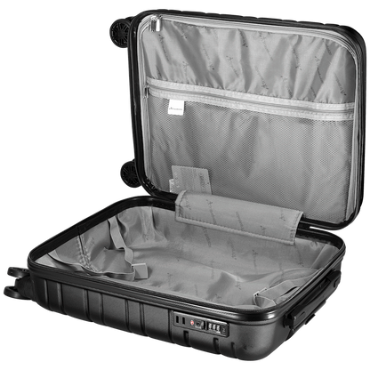 Travelwize Bondi ABS 4-Wheel Spinner 55cm Luggage - Grey