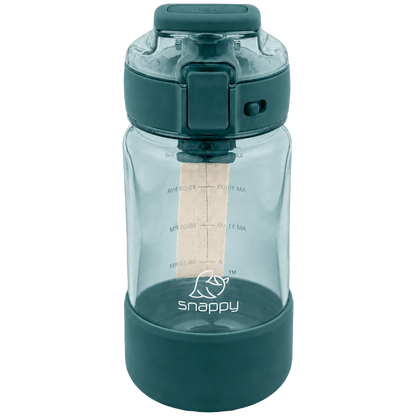 Snappy Tritan Bottle with straw 520ml Teal ( Order in Qty of 6)