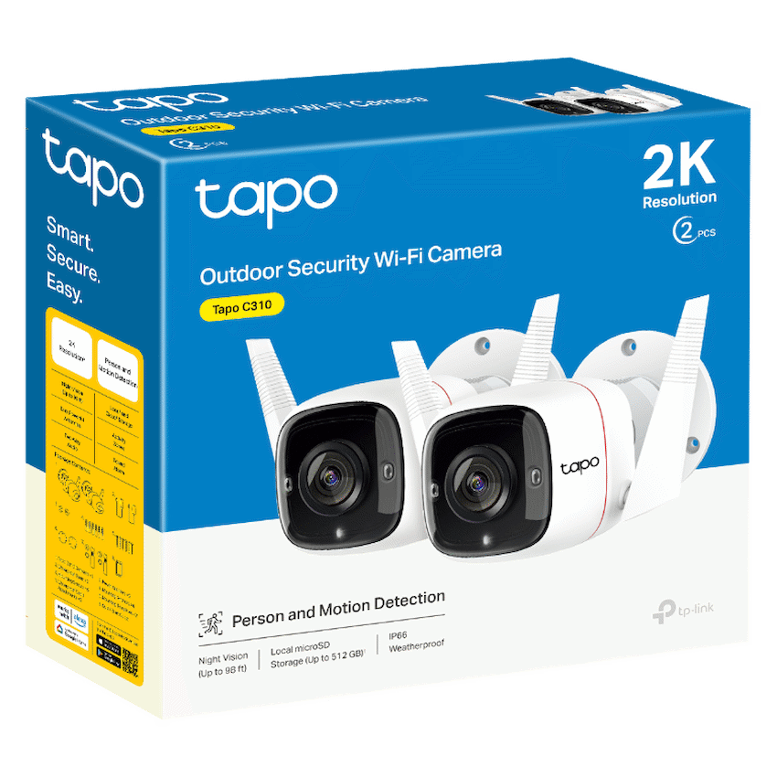 TP-Link Tapo C310P2 Outdoor Security Wi-Fi Camera