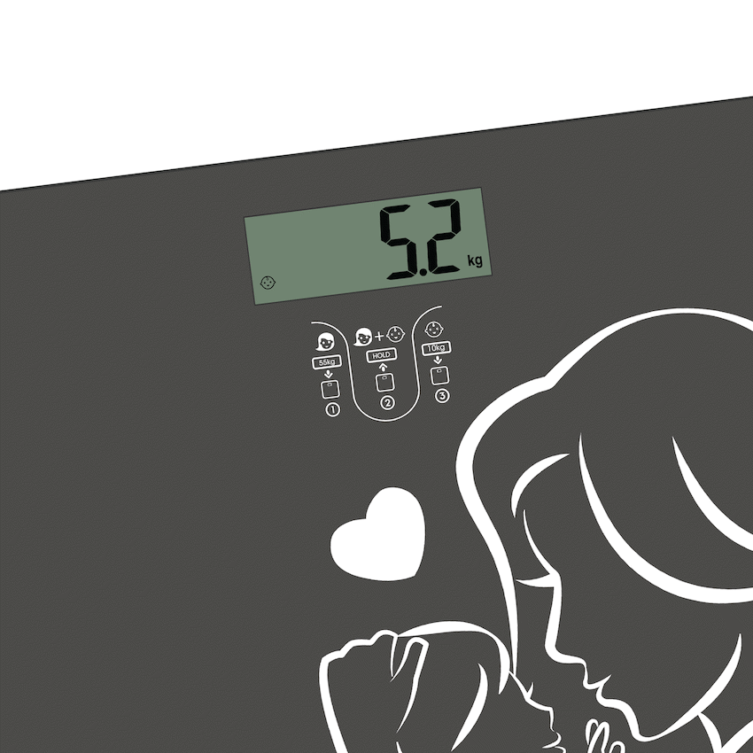 3110 - Elektra Care Mother & Baby Scale