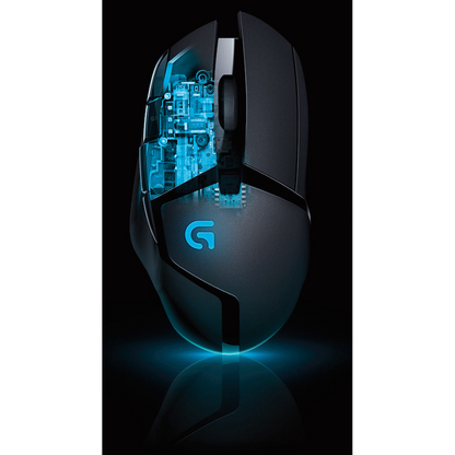 Logitech G402 Hyperion Fury Wired Gaming Mouse - Black