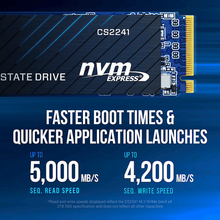 PNY 1TB Gen4 NVMe M.2 2280 Solid State Drive