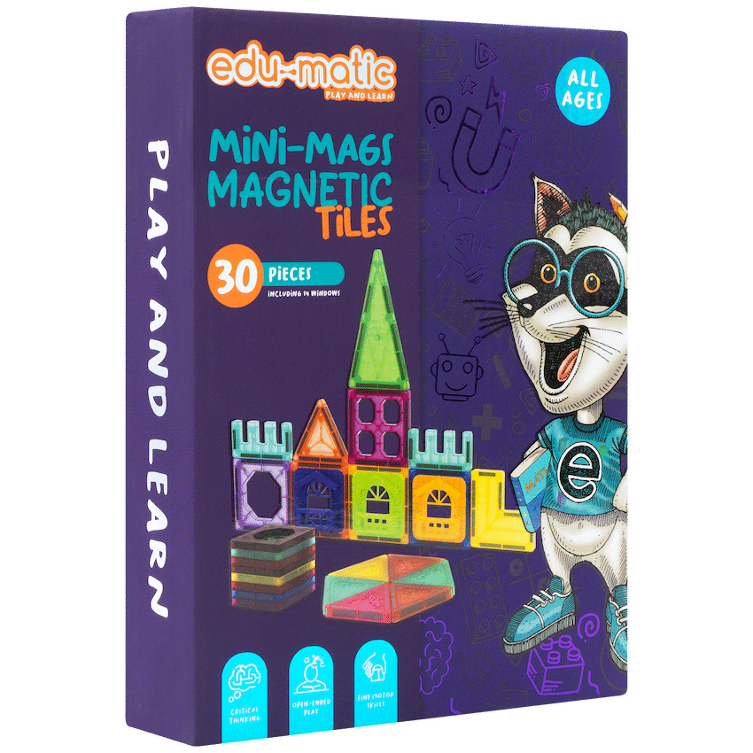 30 Magnetic Tiles and Windows