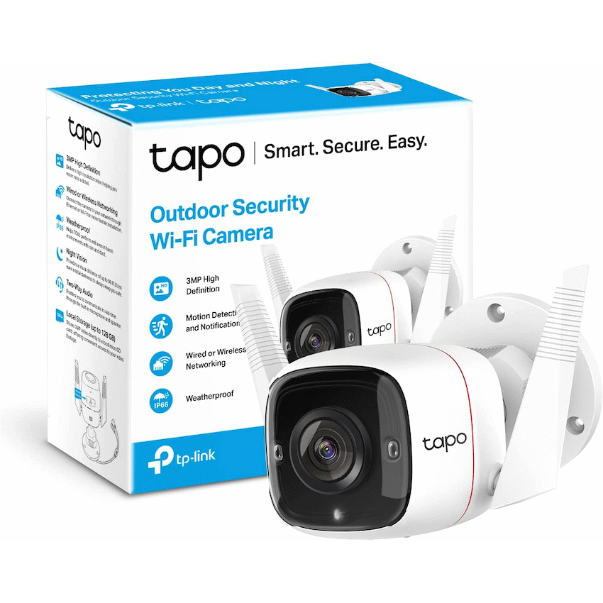 TP-Link Tapo TC65 3MP Outdoor Security Wi-Fi Camera
