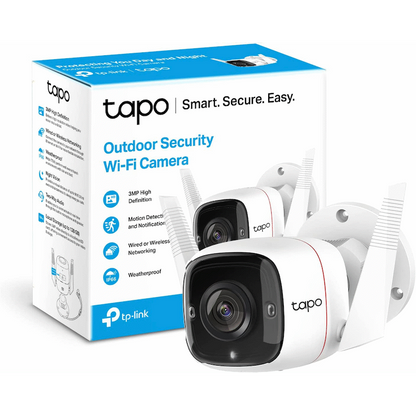 TP-Link Tapo TC65 3MP Outdoor Security Wi-Fi Camera