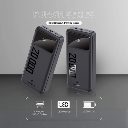 Volkano Punch Series 20000mah Power Bank