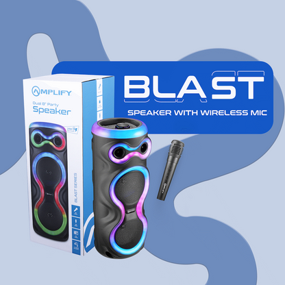 Amplify Blast Series Dual 8" Party Speaker
