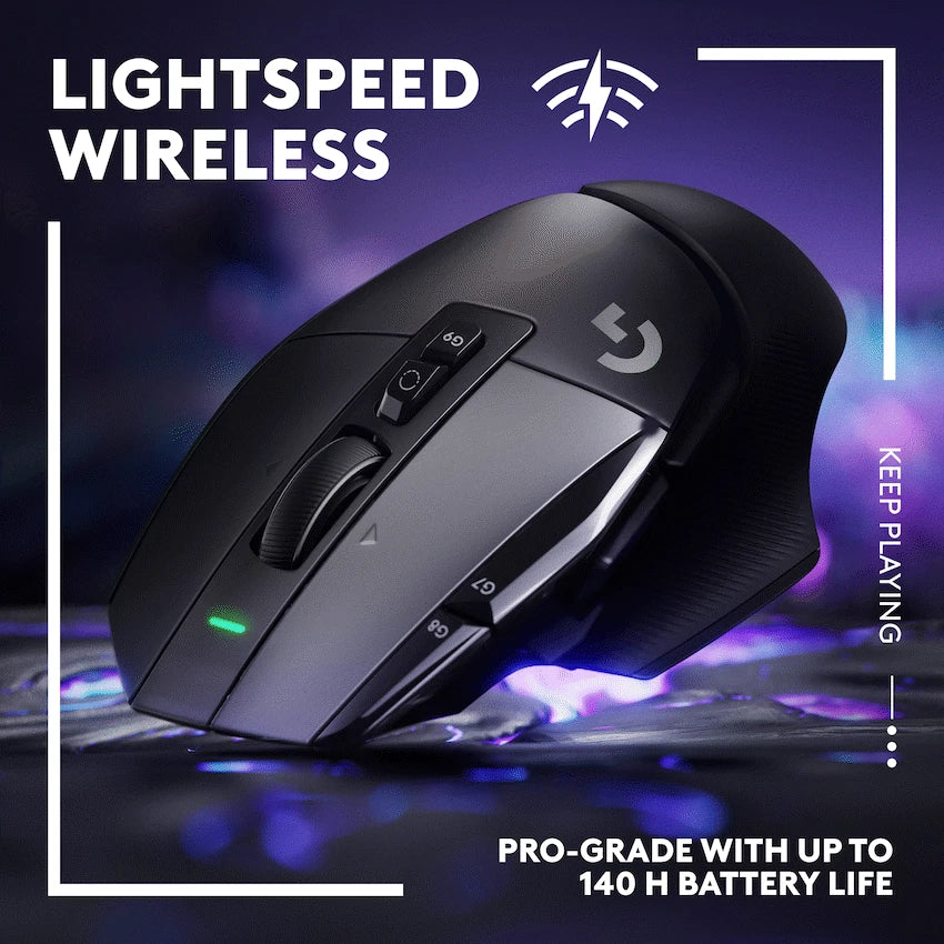 Logitech(R) G502 X Lightspeed Wireless Gaming Mouse - Black
