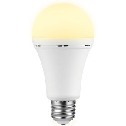 Switched 5w A60 Rechargeable E27 LED Light Bulb - WW