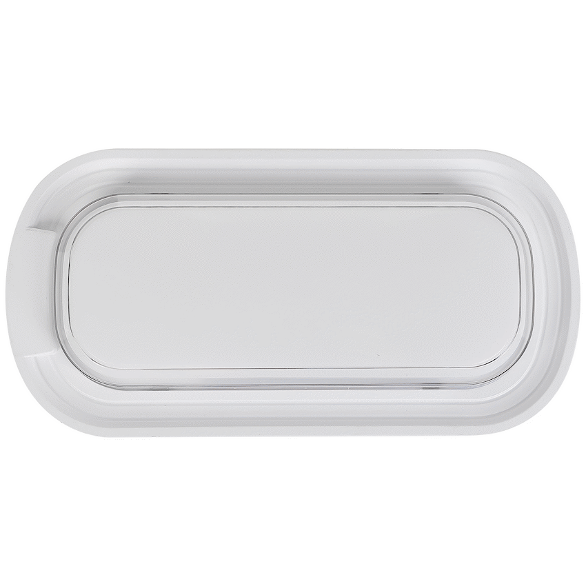 Ellies Ellipse Series AC 24W Capsule LED Bulkhead - PC - WT