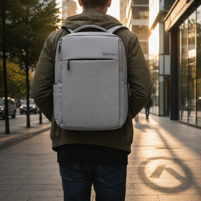 Amplify Cuba 15.6" Laptop Backpack Grey
