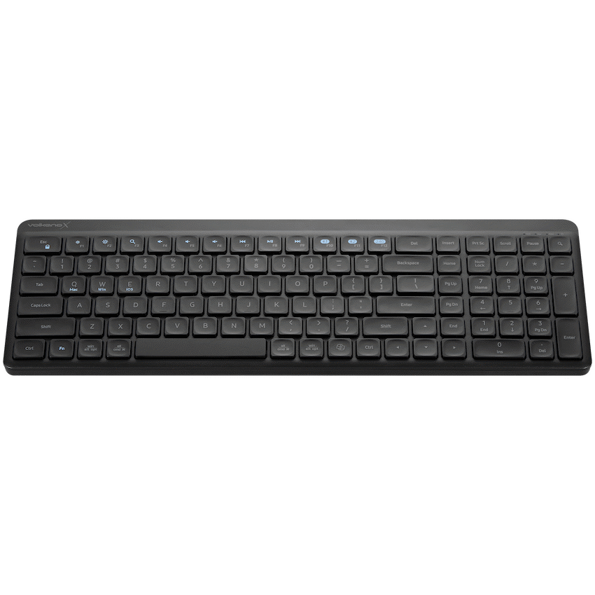 VolkanoX Scorch Bluetooth Wireless Keyboard and Mouse Combo - Graphite